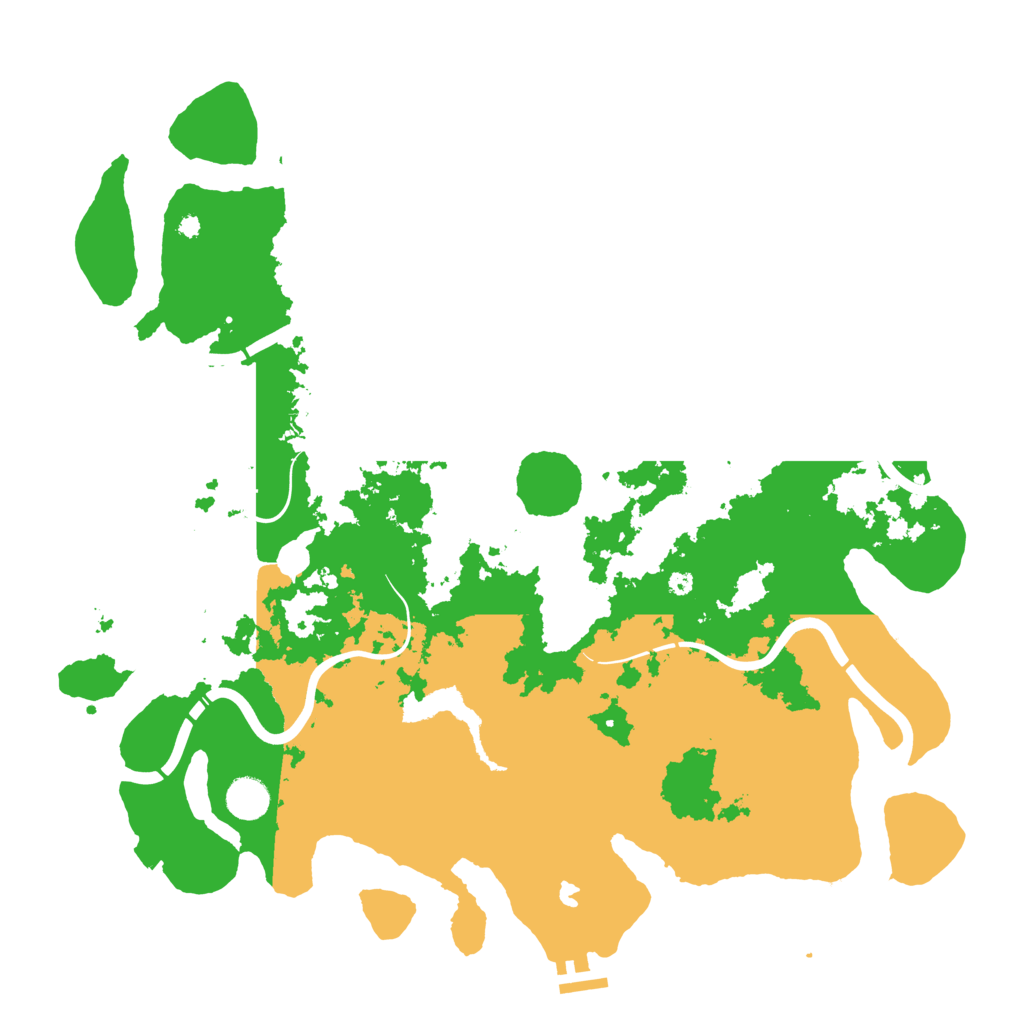 Biome Rust Map: Procedural Map, Size: 4250, Seed: 185789090