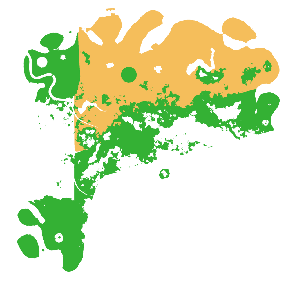 Biome Rust Map: Procedural Map, Size: 5000, Seed: 4684746