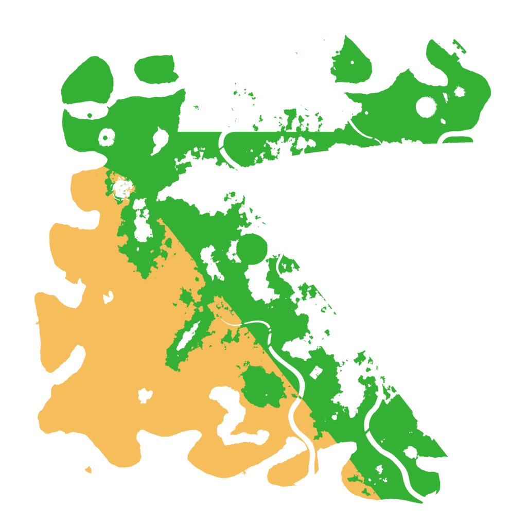 Biome Rust Map: Procedural Map, Size: 4500, Seed: 2081367535