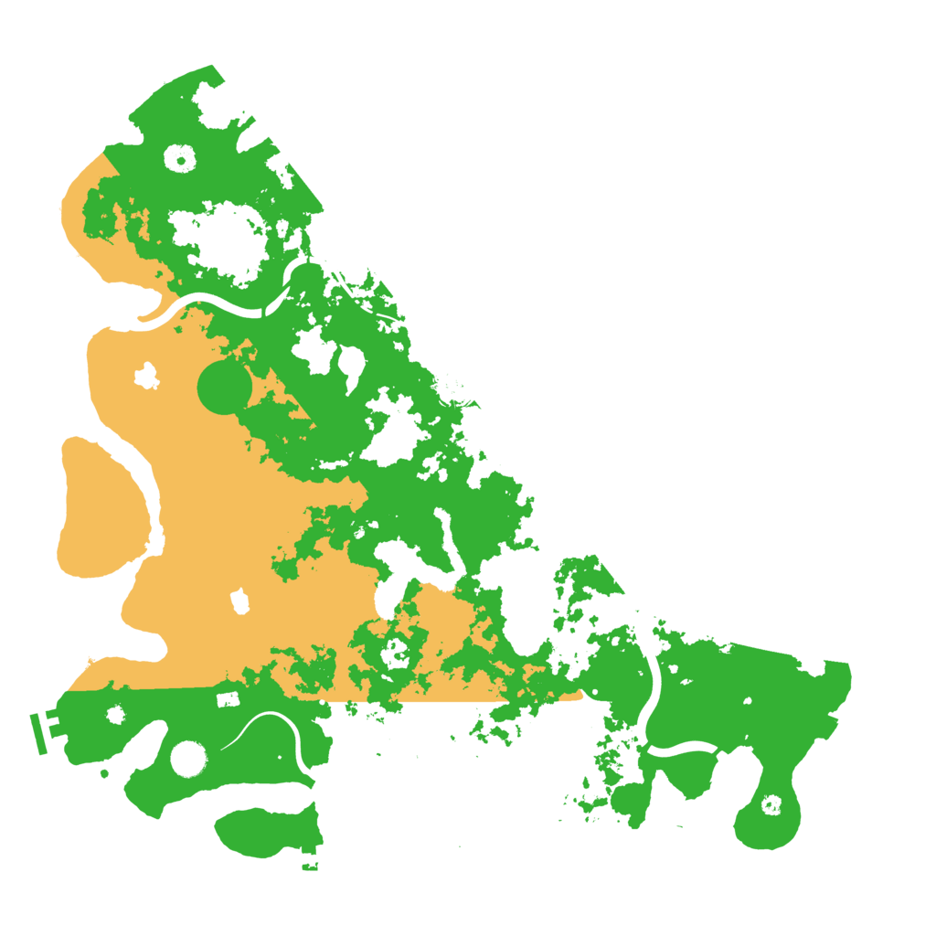 Biome Rust Map: Procedural Map, Size: 4562, Seed: 13459231