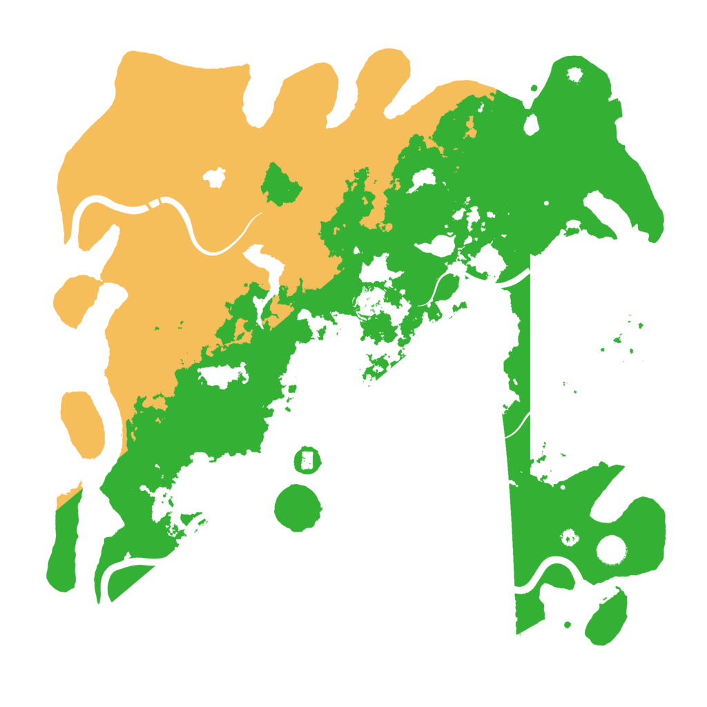 Biome Rust Map: Procedural Map, Size: 4250, Seed: 5790369