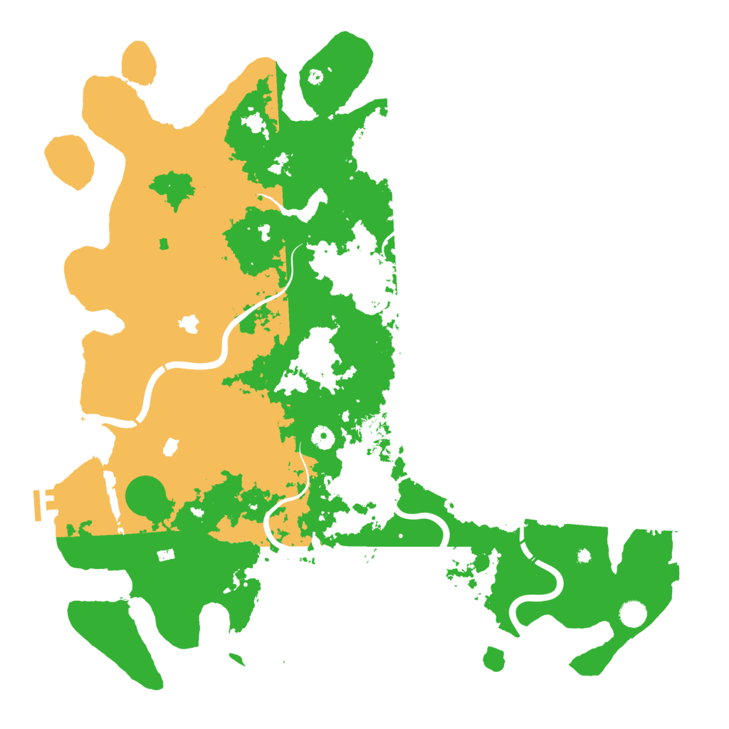 Biome Rust Map: Procedural Map, Size: 4750, Seed: 1751000003