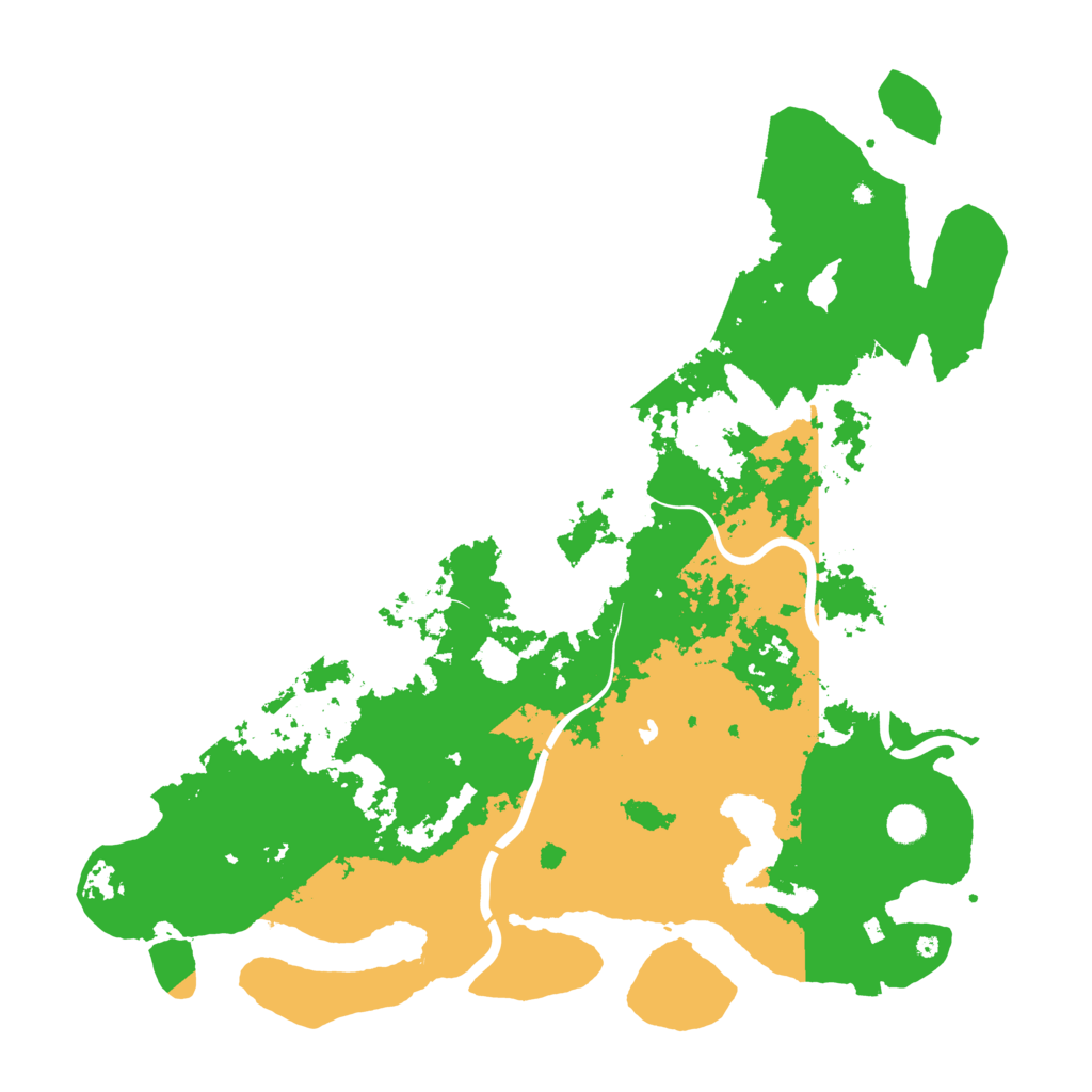 Biome Rust Map: Procedural Map, Size: 5000, Seed: 48301