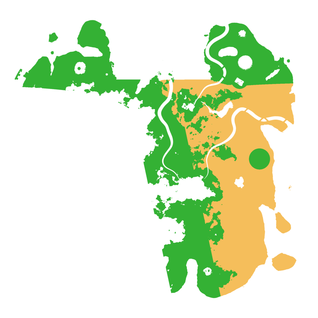 Biome Rust Map: Procedural Map, Size: 4000, Seed: 908430638