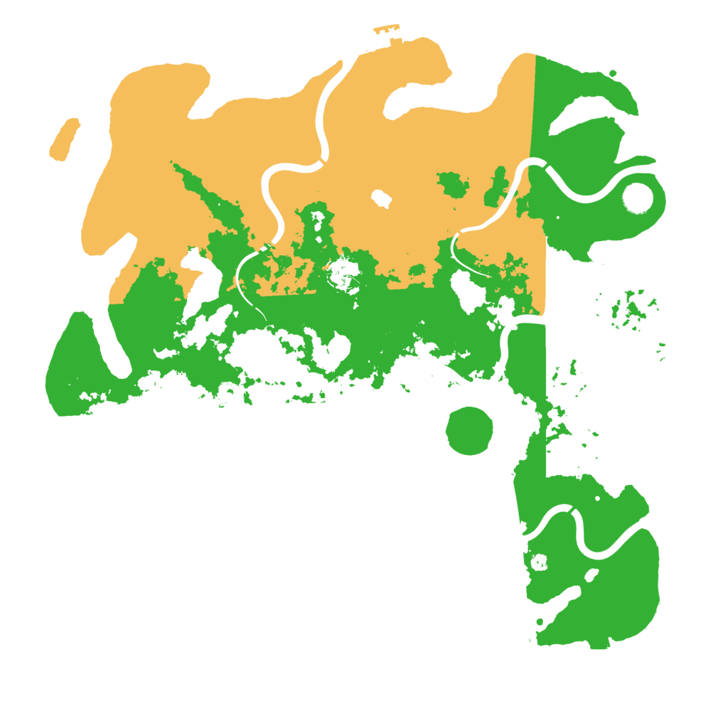 Biome Rust Map: Procedural Map, Size: 4250, Seed: 17712