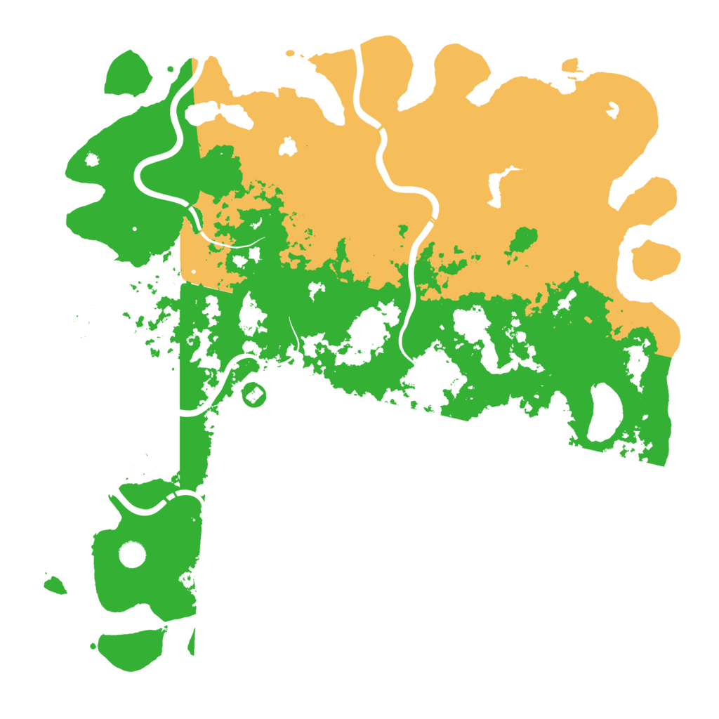 Biome Rust Map: Procedural Map, Size: 4800, Seed: 337290099