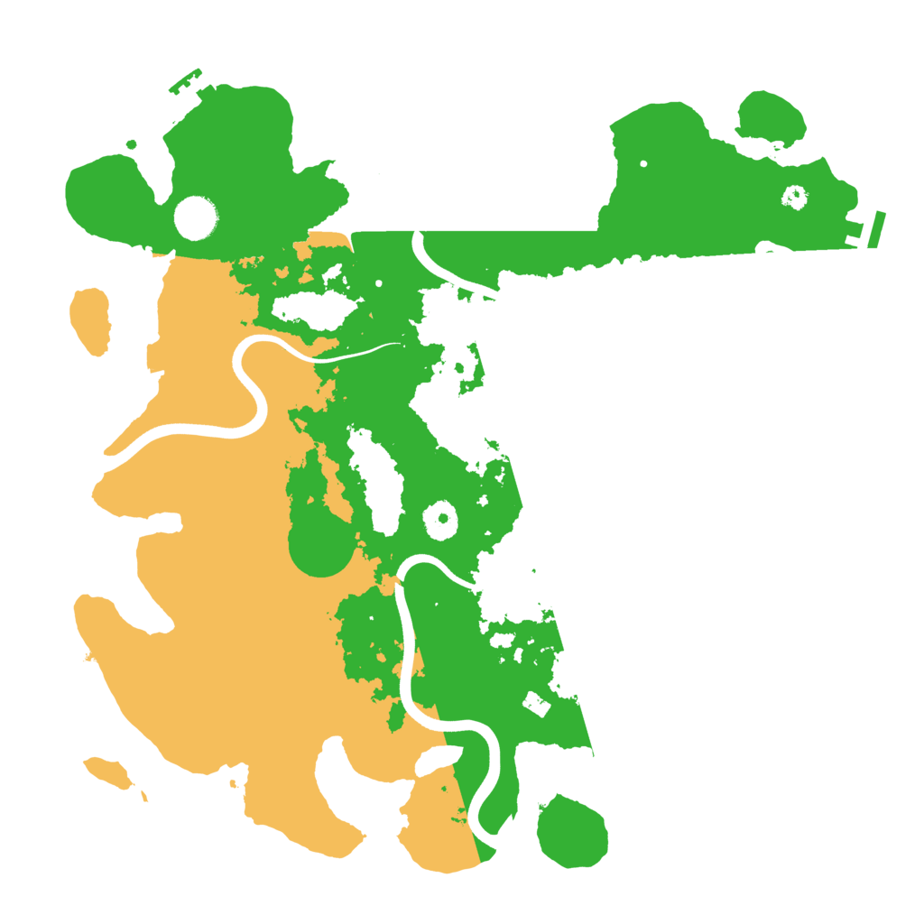 Biome Rust Map: Procedural Map, Size: 3750, Seed: 880380115