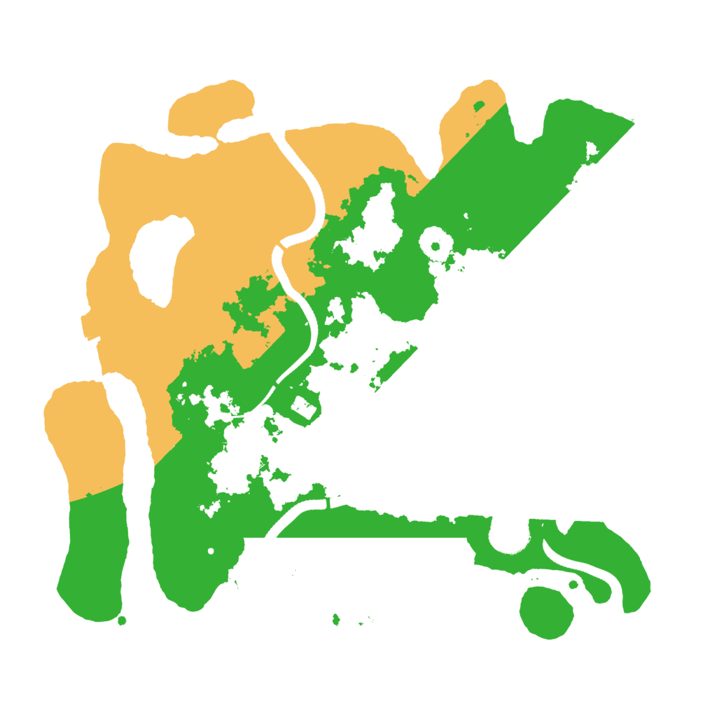 Biome Rust Map: Procedural Map, Size: 3250, Seed: 331124004