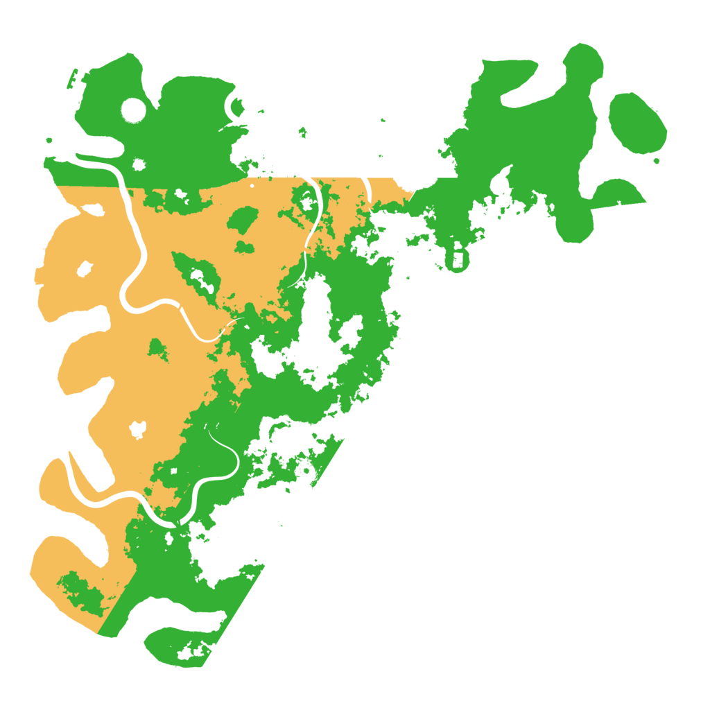 Biome Rust Map: Procedural Map, Size: 5000, Seed: 419564596