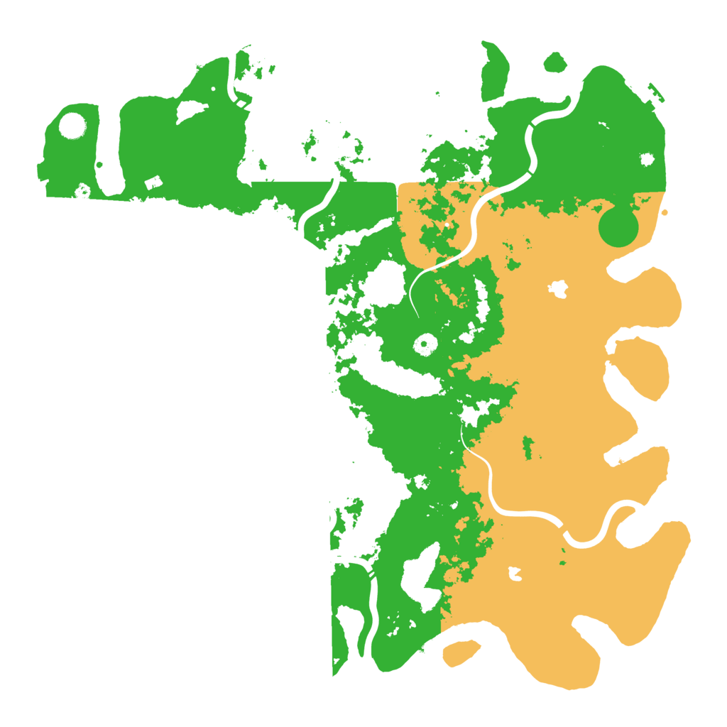 Biome Rust Map: Procedural Map, Size: 4800, Seed: 1939