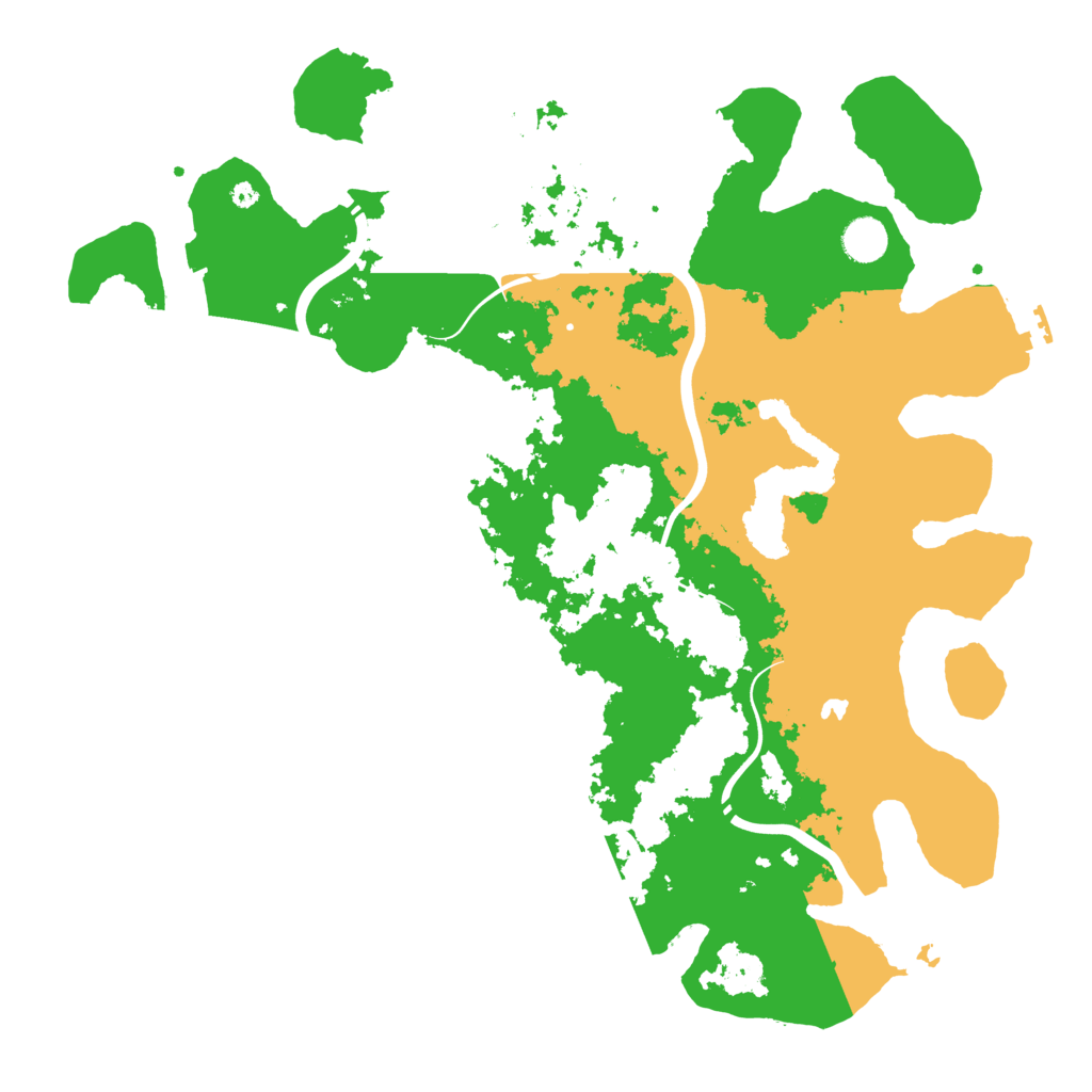 Biome Rust Map: Procedural Map, Size: 4250, Seed: 980557620