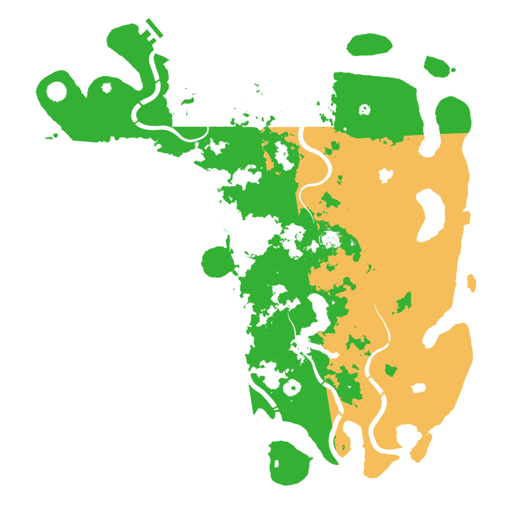 Biome Rust Map: Procedural Map, Size: 4500, Seed: 867577940