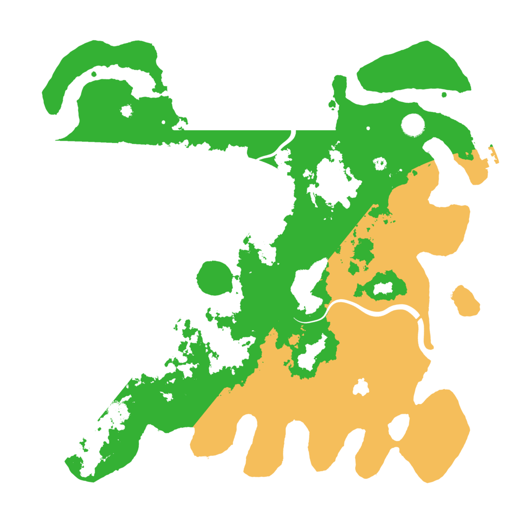 Biome Rust Map: Procedural Map, Size: 4000, Seed: 51816348