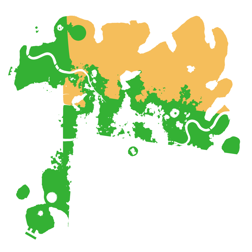 Biome Rust Map: Procedural Map, Size: 4250, Seed: 1930446774
