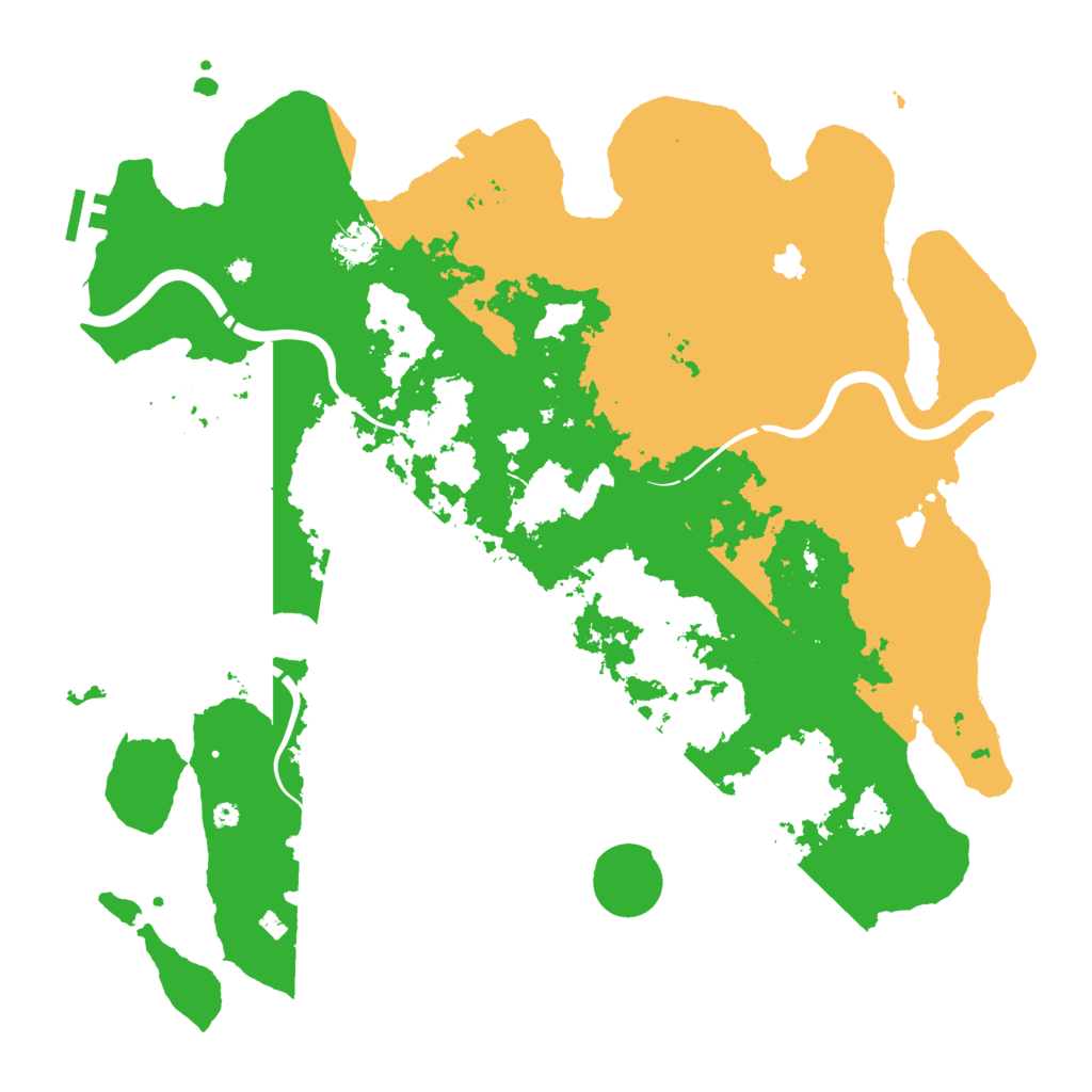 Biome Rust Map: Procedural Map, Size: 4250, Seed: 253469457