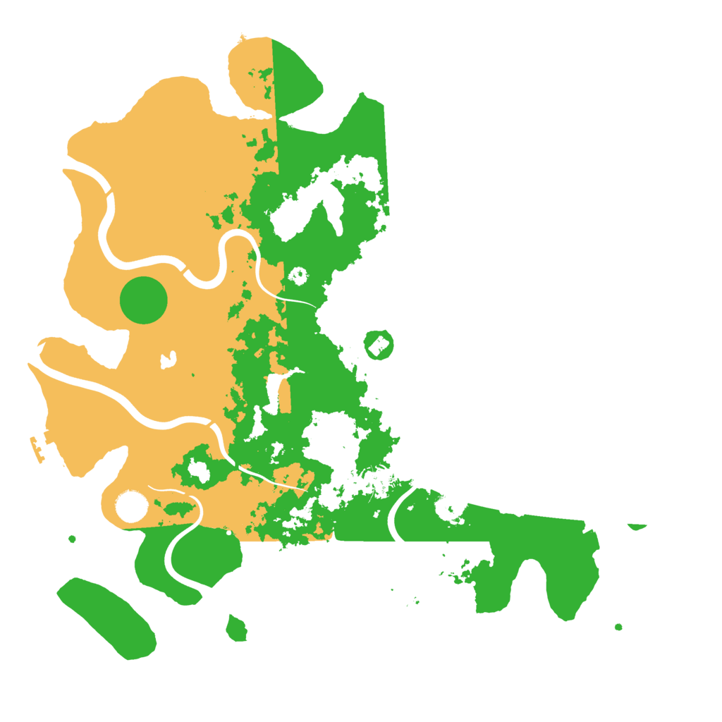 Biome Rust Map: Procedural Map, Size: 4000, Seed: 420242024