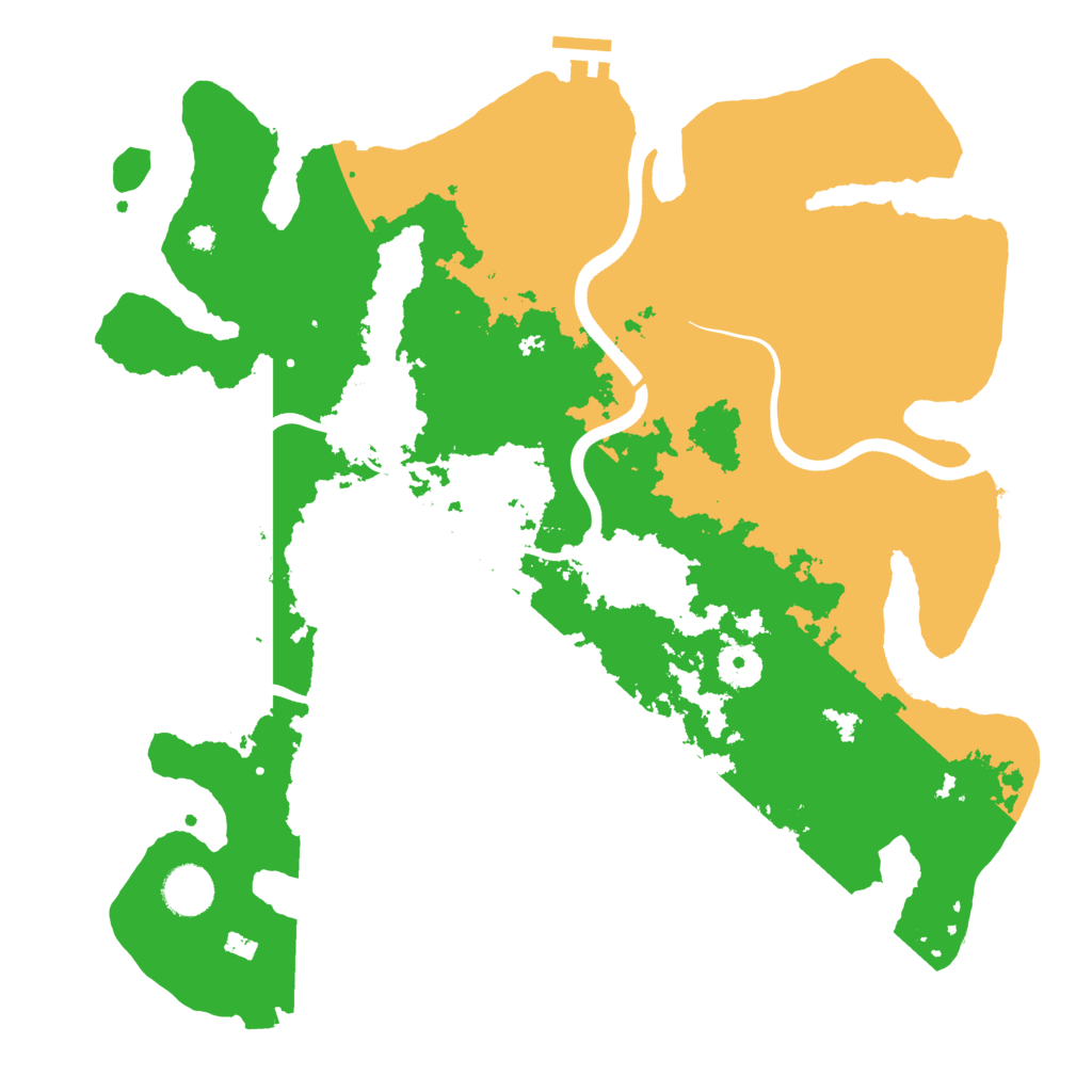 Biome Rust Map: Procedural Map, Size: 3750, Seed: 973174846