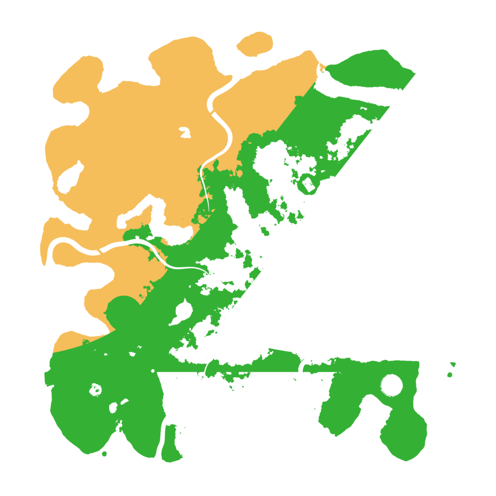 Biome Rust Map: Procedural Map, Size: 4000, Seed: 1727740293