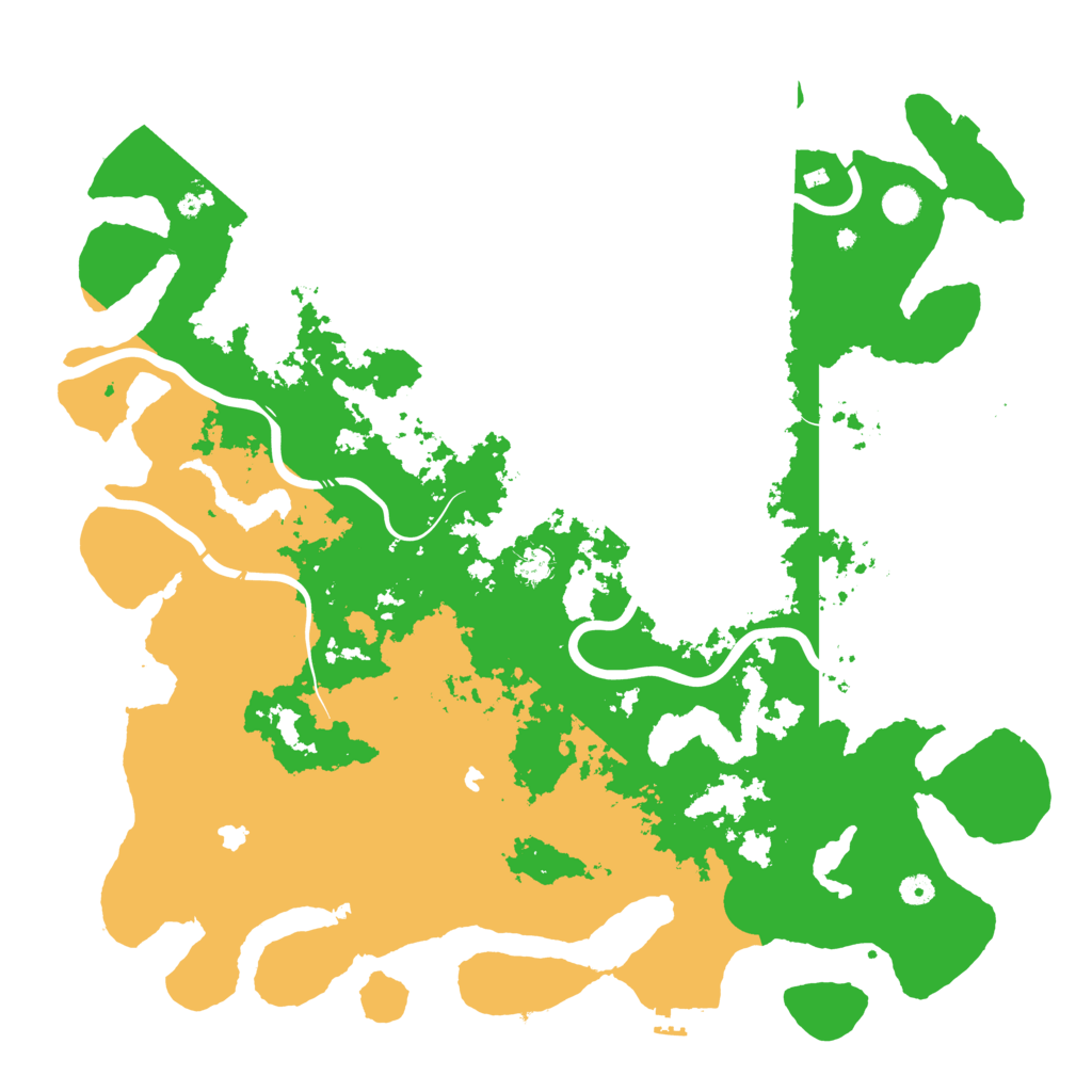 Biome Rust Map: Procedural Map, Size: 5000, Seed: 581300609