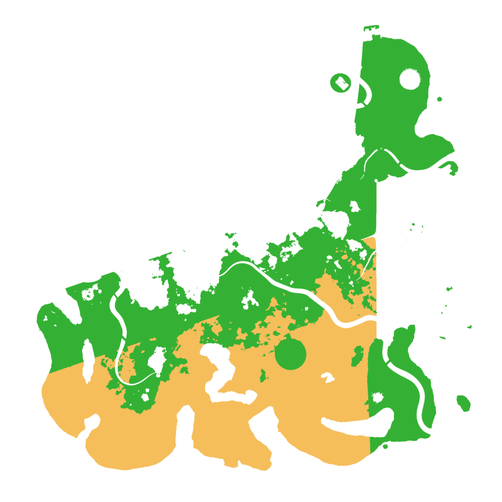 Biome Rust Map: Procedural Map, Size: 4250, Seed: 78456894