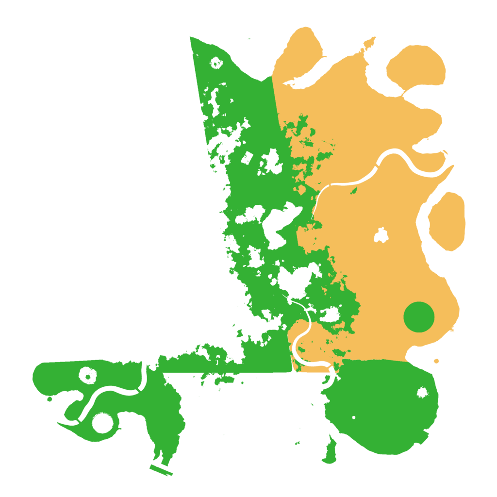 Biome Rust Map: Procedural Map, Size: 4250, Seed: 1539127468