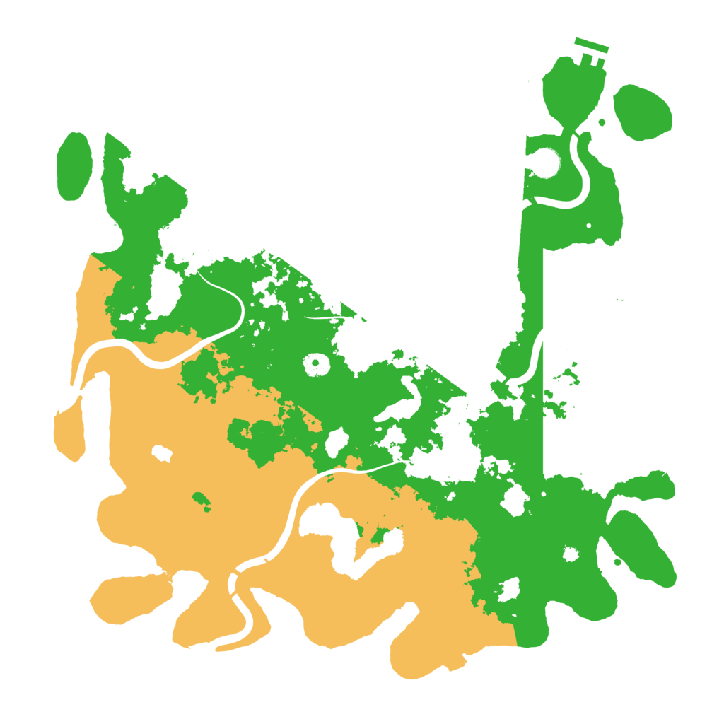 Biome Rust Map: Procedural Map, Size: 4250, Seed: 3072025