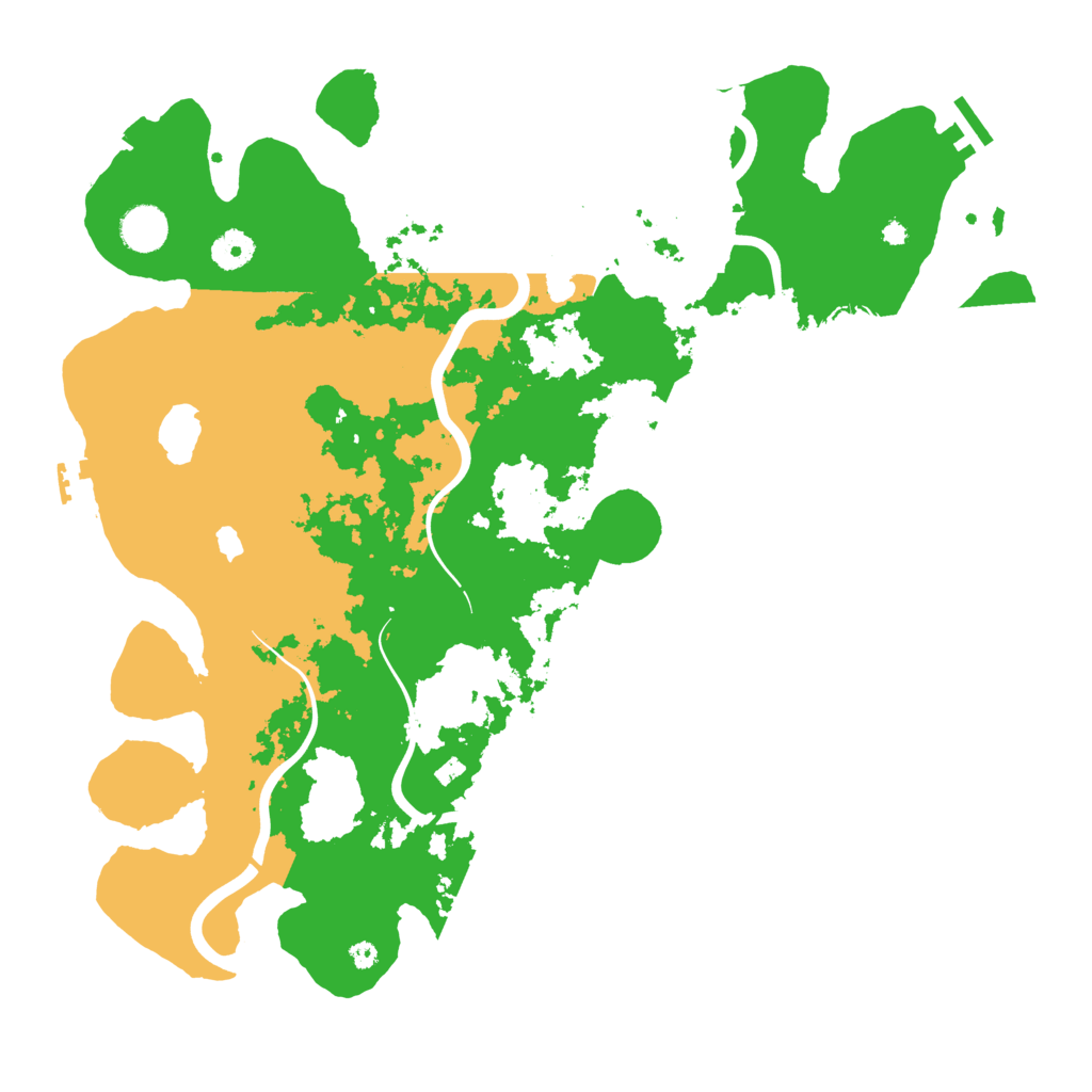 Biome Rust Map: Procedural Map, Size: 4050, Seed: 1036268736