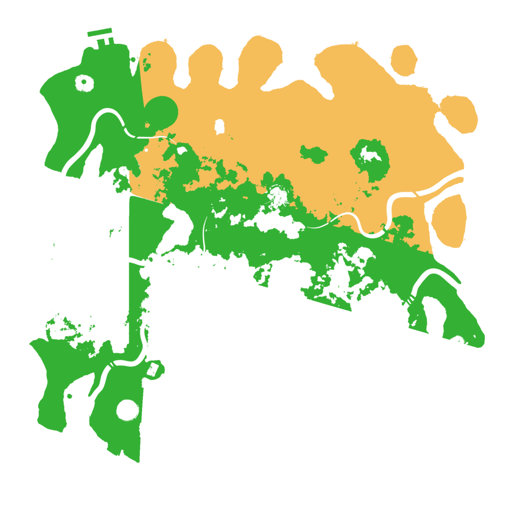 Biome Rust Map: Procedural Map, Size: 4250, Seed: 1861052973