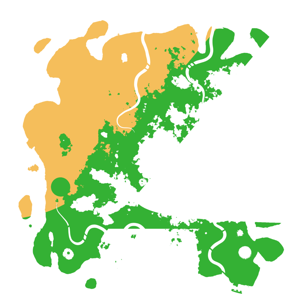 Biome Rust Map: Procedural Map, Size: 4250, Seed: 1805144025