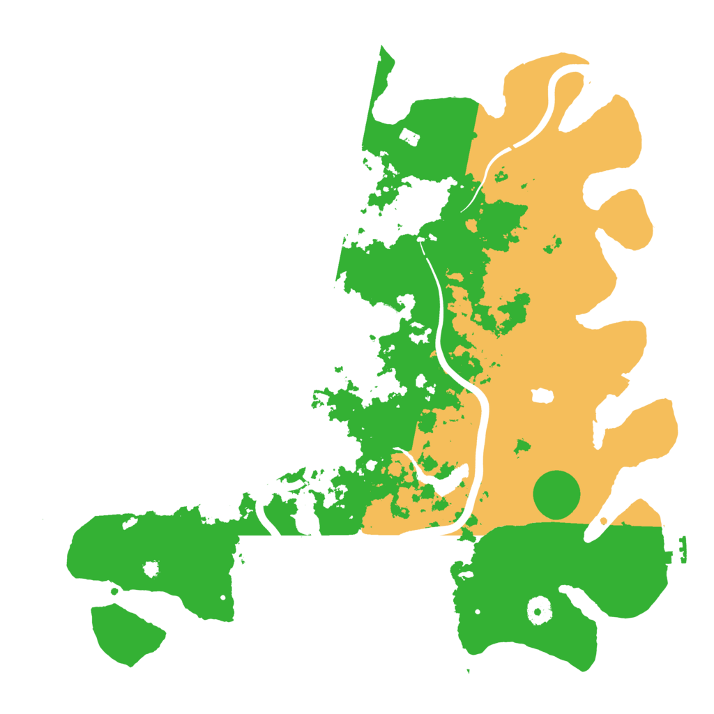 Biome Rust Map: Procedural Map, Size: 4000, Seed: 1760547083
