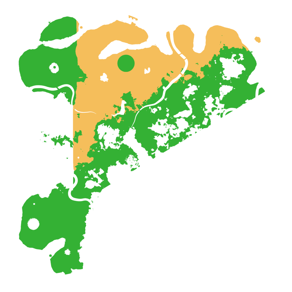 Biome Rust Map: Procedural Map, Size: 4500, Seed: 1955114554