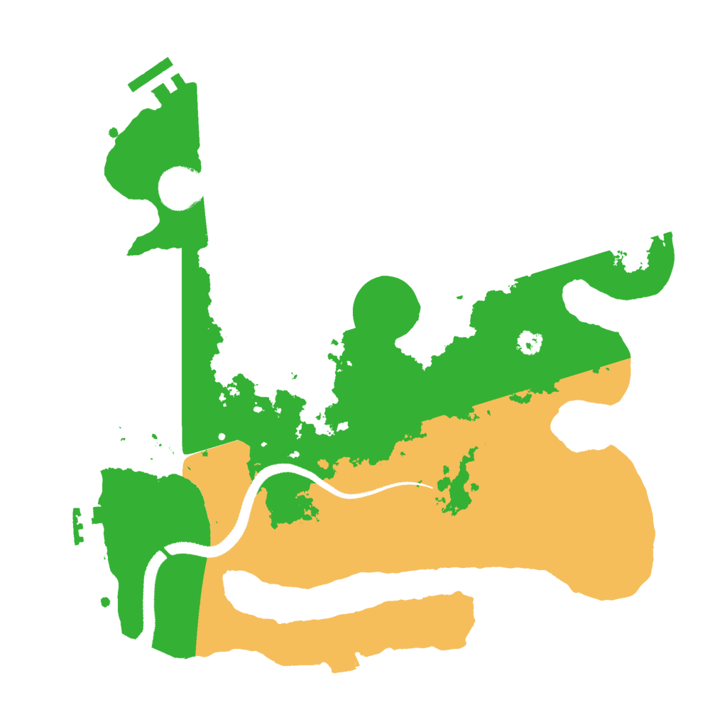 Biome Rust Map: Procedural Map, Size: 3000, Seed: 87316