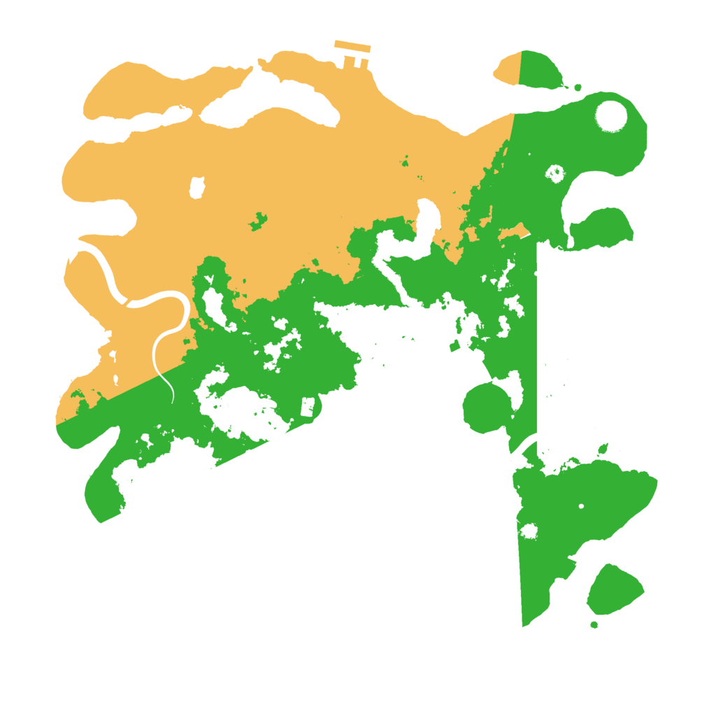 Biome Rust Map: Procedural Map, Size: 4000, Seed: 832509393