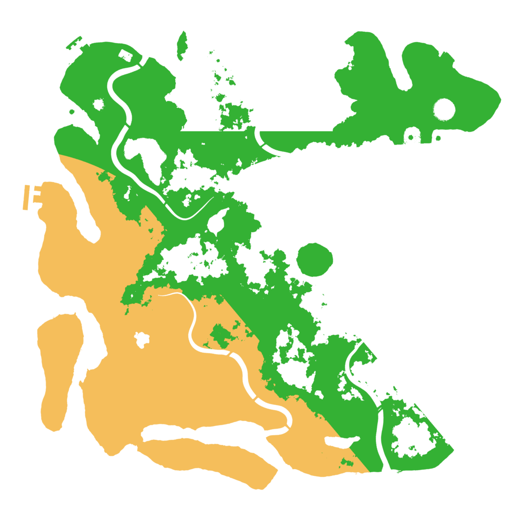 Biome Rust Map: Procedural Map, Size: 4250, Seed: 460619008