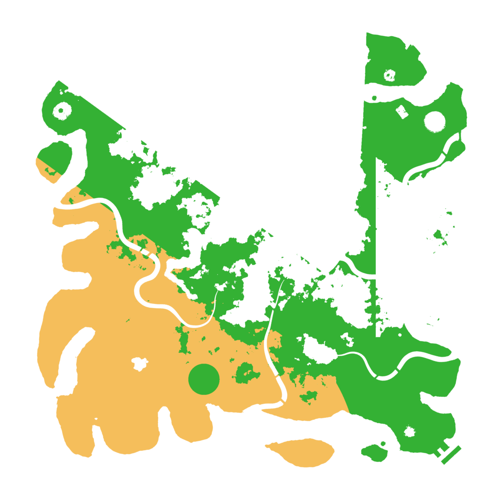 Biome Rust Map: Procedural Map, Size: 4250, Seed: 1064247854