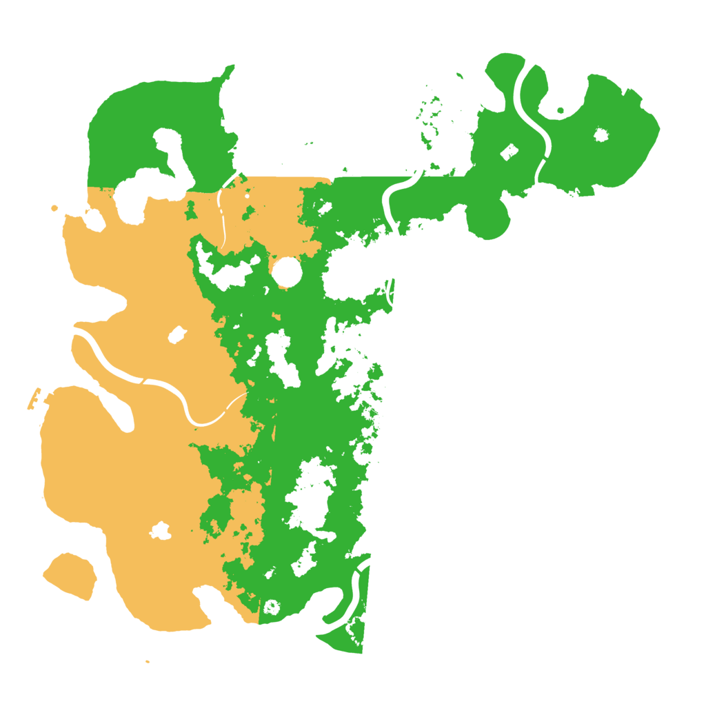 Biome Rust Map: Procedural Map, Size: 4500, Seed: 1659821731