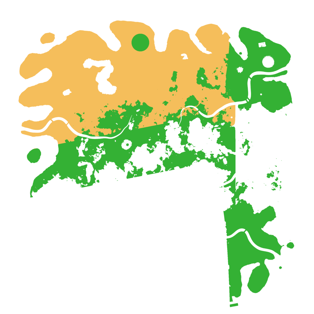 Biome Rust Map: Procedural Map, Size: 4700, Seed: 738022078