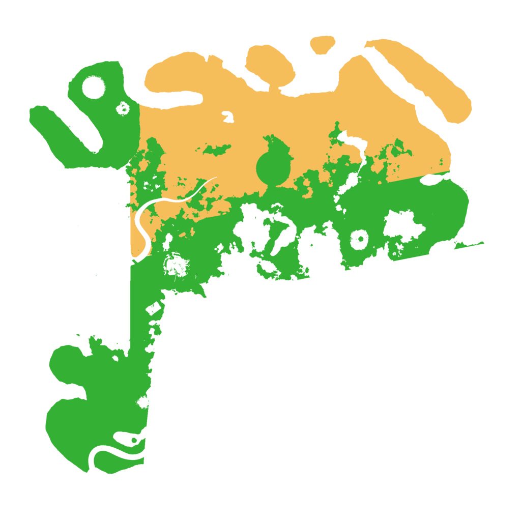 Biome Rust Map: Procedural Map, Size: 4000, Seed: 998158
