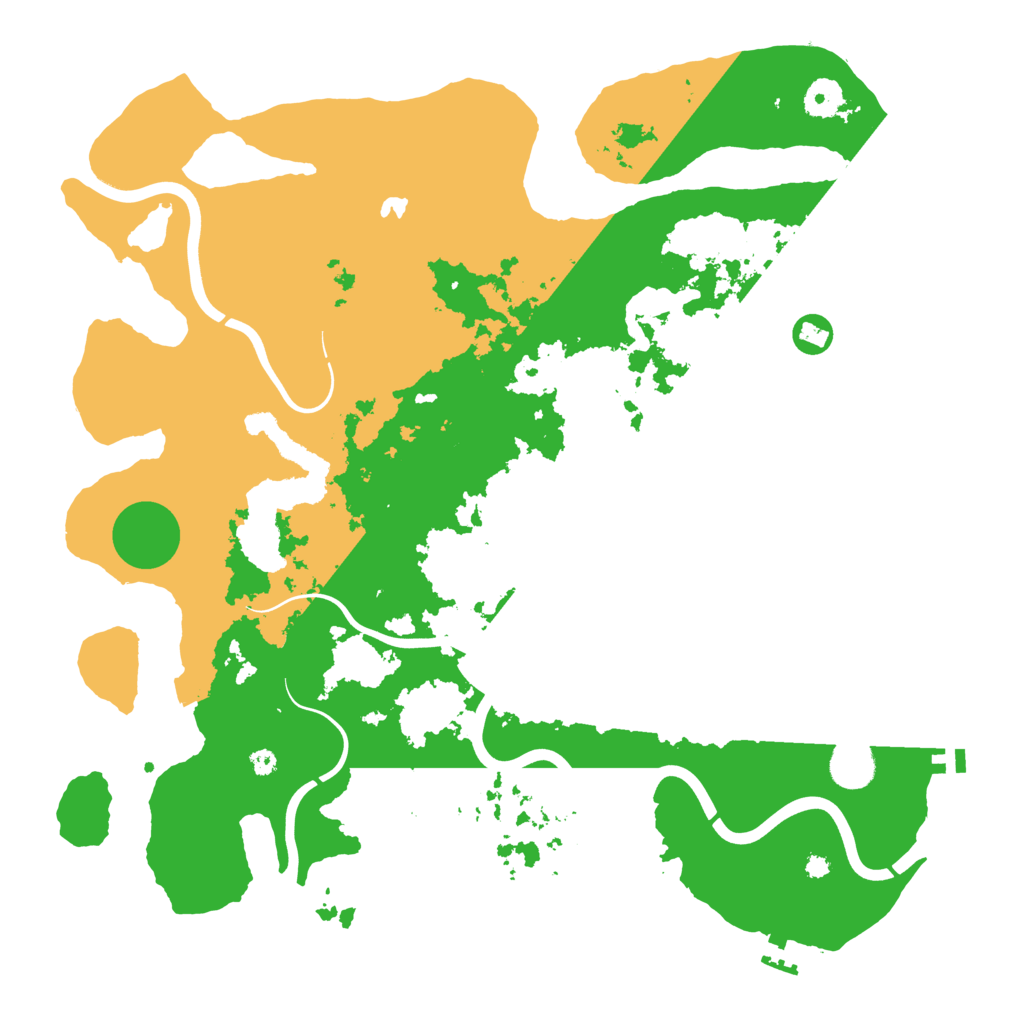 Biome Rust Map: Procedural Map, Size: 4000, Seed: 838254881