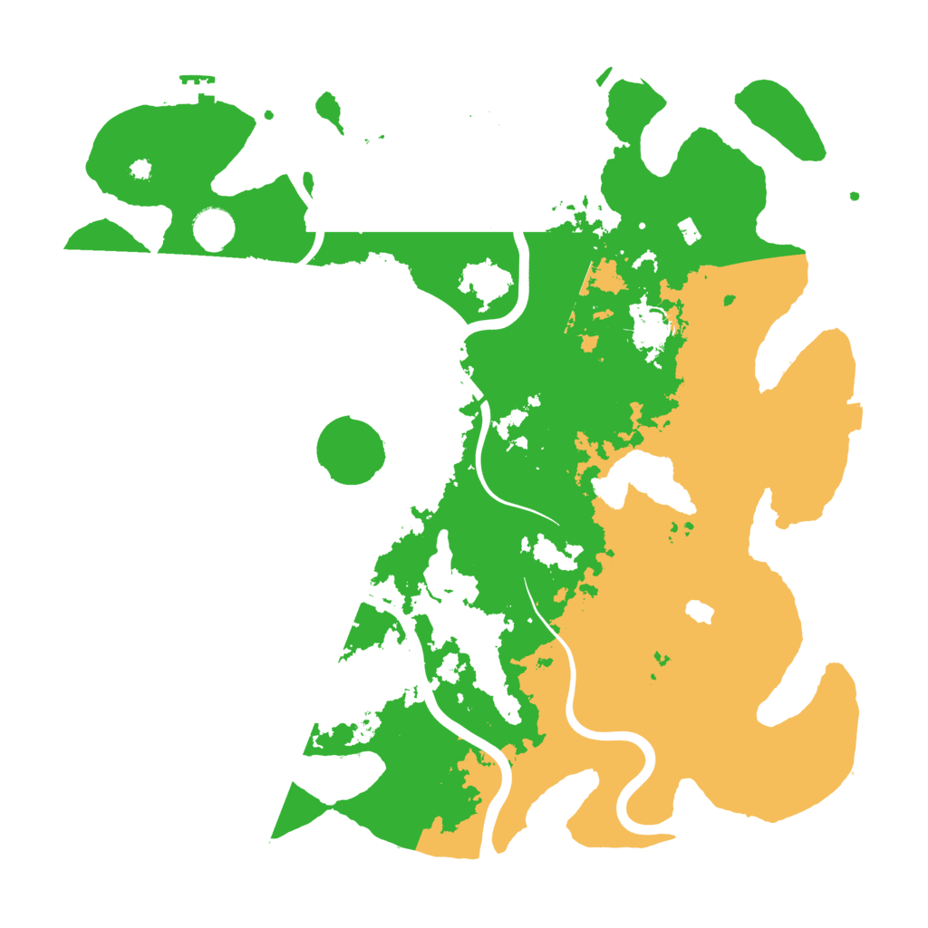 Biome Rust Map: Procedural Map, Size: 4000, Seed: 462260684