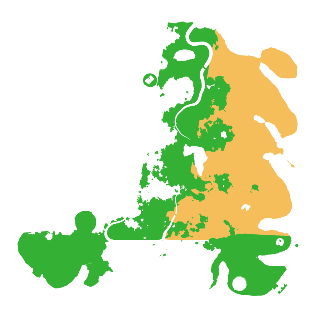 Biome Rust Map: Procedural Map, Size: 4050, Seed: 568653774
