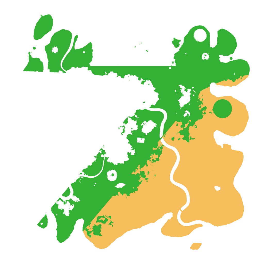 Biome Rust Map: Procedural Map, Size: 3700, Seed: 1892038718