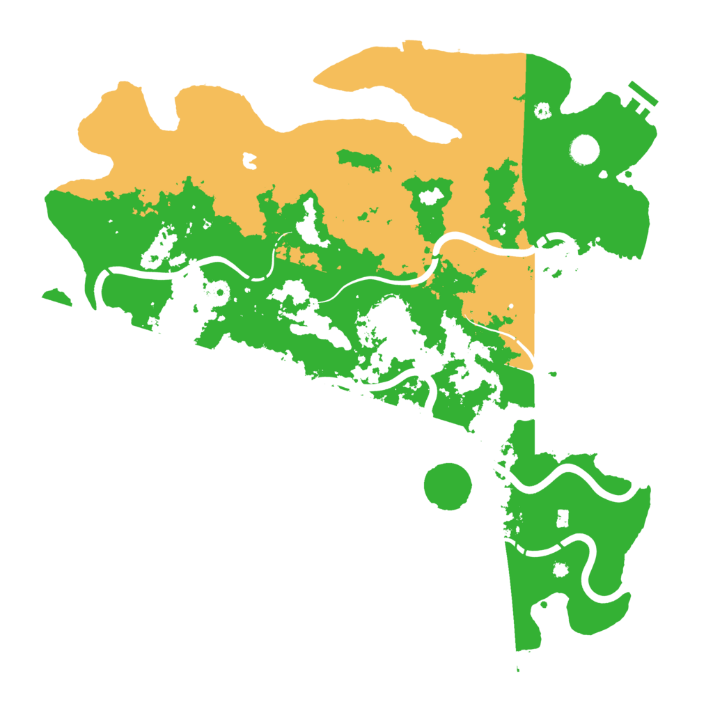Biome Rust Map: Procedural Map, Size: 4250, Seed: 1491800390