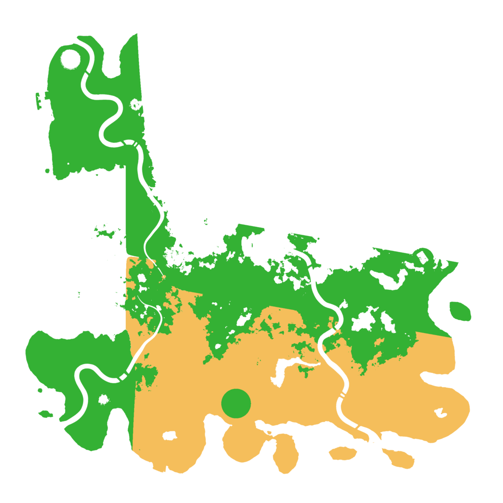 Biome Rust Map: Procedural Map, Size: 4500, Seed: 788026908