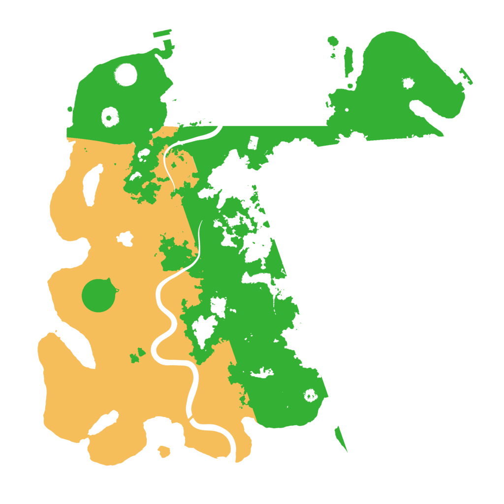 Biome Rust Map: Procedural Map, Size: 4000, Seed: 1589