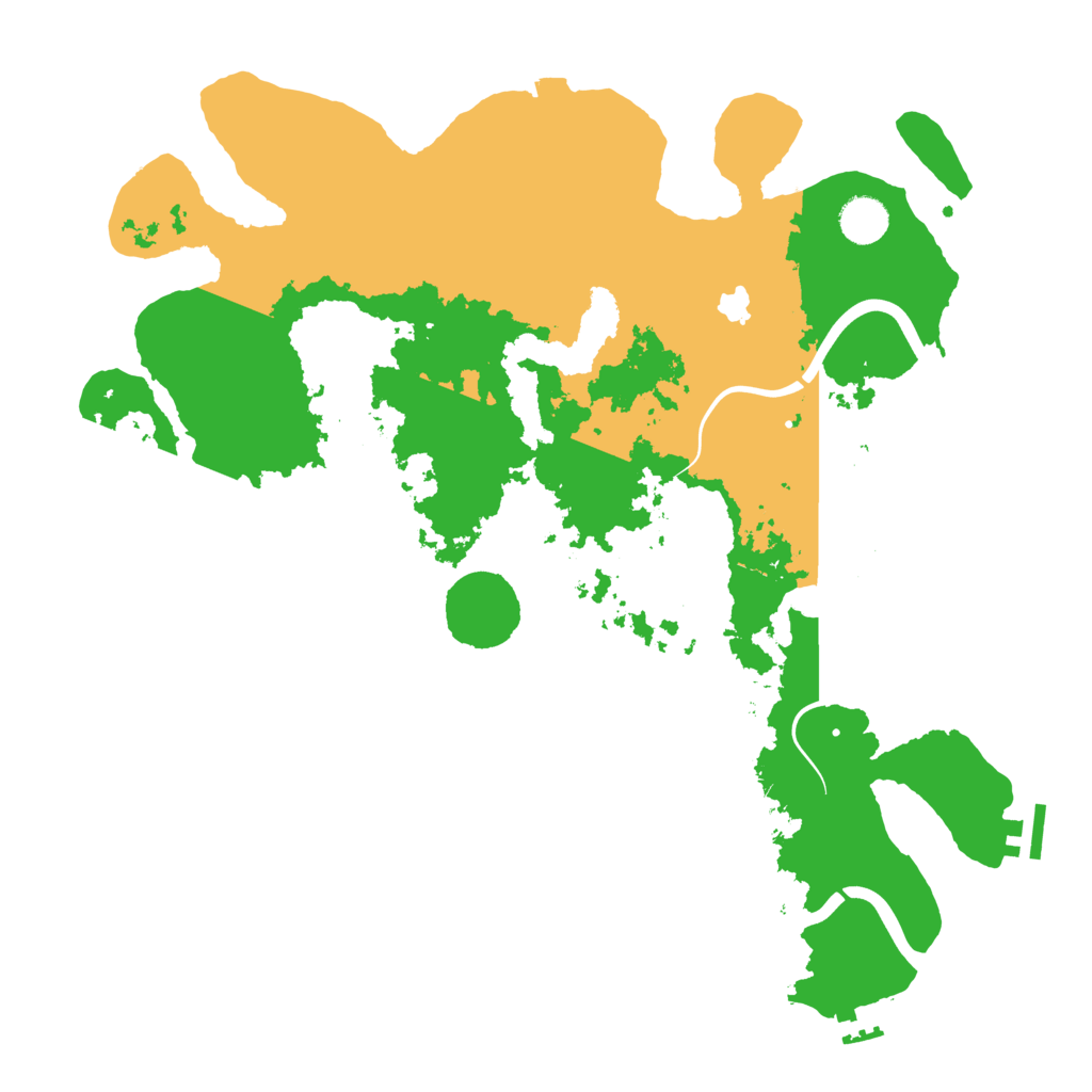 Biome Rust Map: Procedural Map, Size: 4000, Seed: 161515053