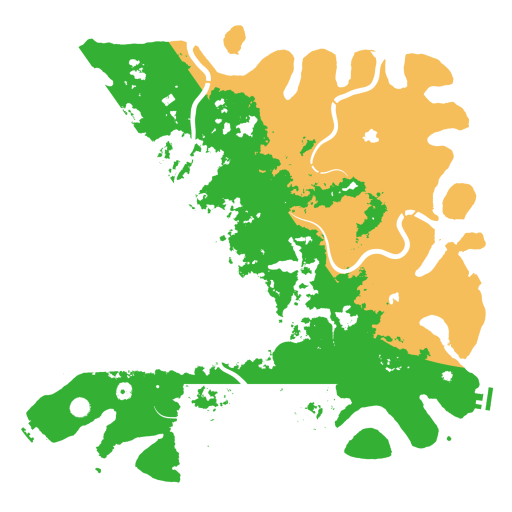 Biome Rust Map: Procedural Map, Size: 4500, Seed: 865547331