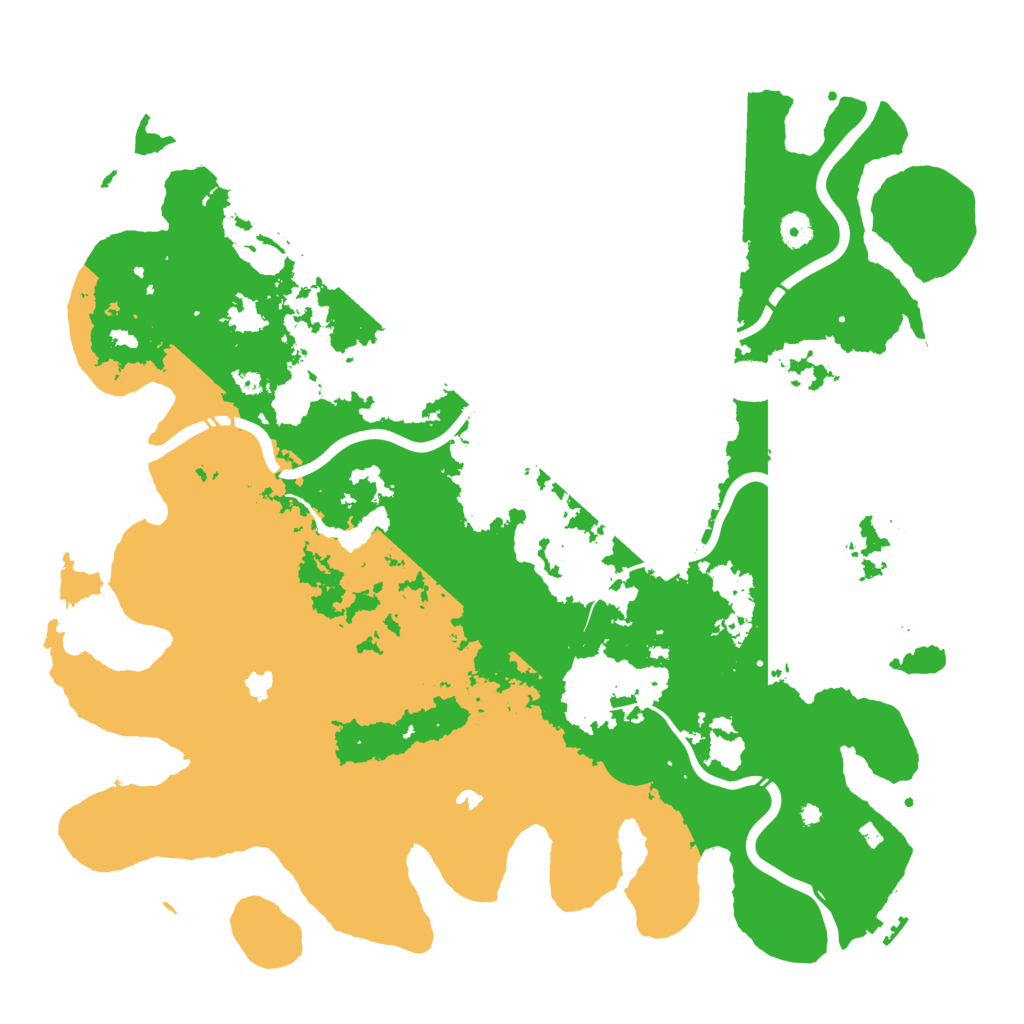 Biome Rust Map: Procedural Map, Size: 4500, Seed: 917785846