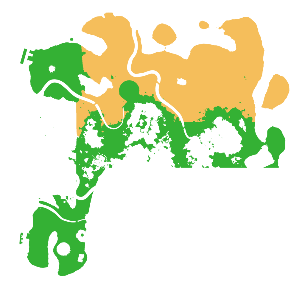 Biome Rust Map: Procedural Map, Size: 4000, Seed: 976295651