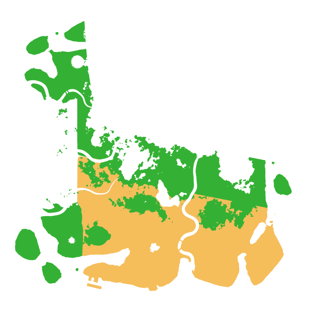 Biome Rust Map: Procedural Map, Size: 4250, Seed: 33028337